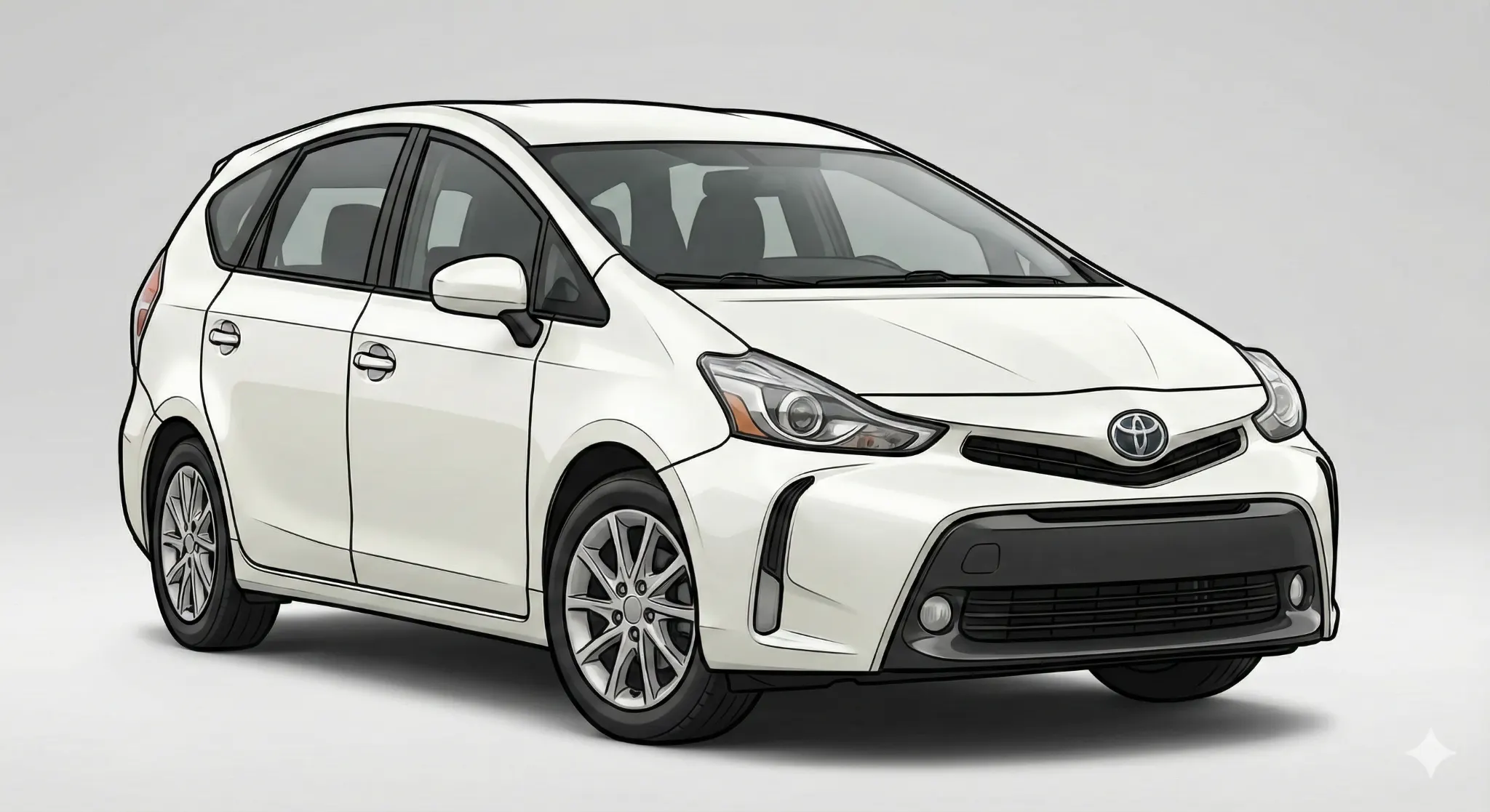 Toyota Prius V hybrid, 2010–2015